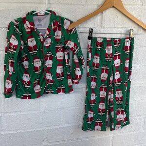 Carters Festive Santa Pajama Kids Unisex Set sz 3T